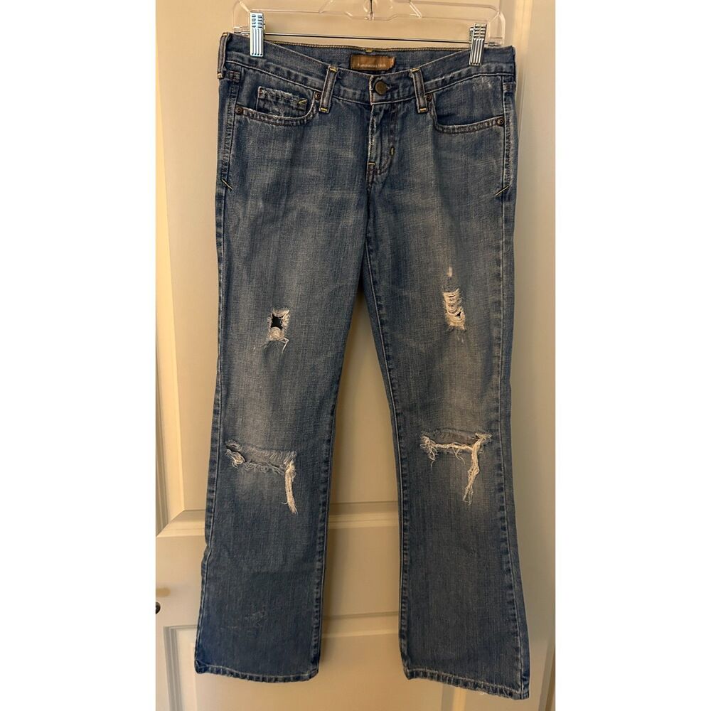 Abercrombie & Fitch Low Rise Vintage 5 Pocket Emma Jeans Women's Sz 2R